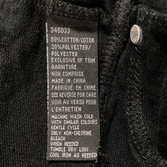 CALVIN KLEIN Little girl's black frilly tiered mini skirt ~ Goth kids size 4 5 6 - Picture 7 of 8